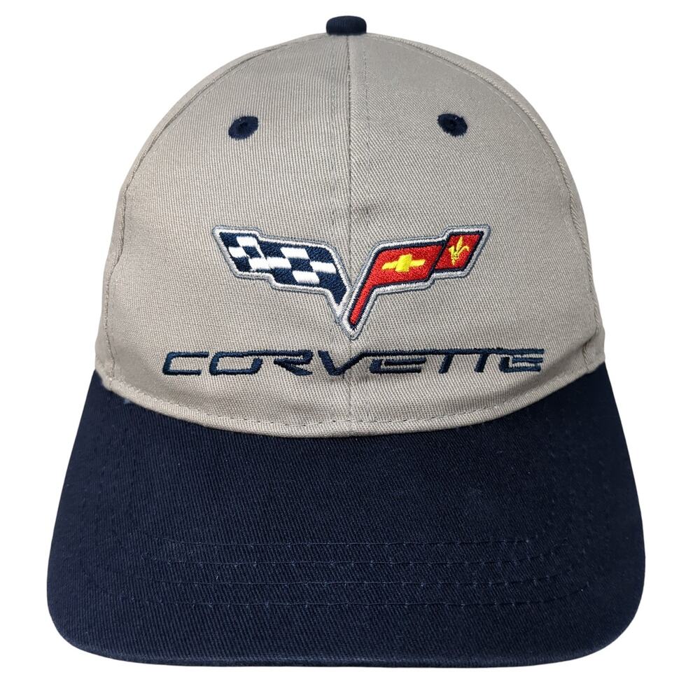 Corvette Slideback Baseball Cap Multicolor One Size Adjustable Open Road